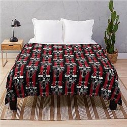 D-9 Drain Gang Design Throw Blanket