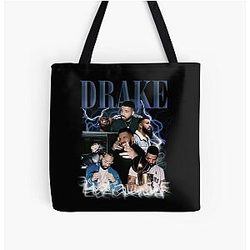 Hip hop Drake All Over Print Tote Bag