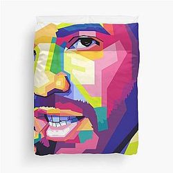 Drake Pop Art Duvet Cover
