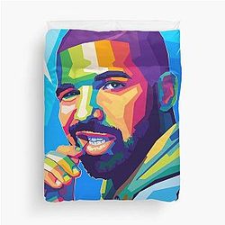 Drake Rapper Art Duvet Cover