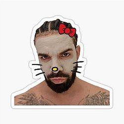 Hello Drake Sticker