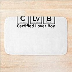 Certified Lover Boy - Drake Album Periodic Style Bath Mat