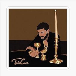 Drake Take Care Sticker