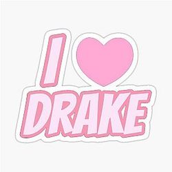 I Heart Drake Sticker