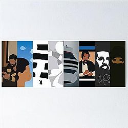 Drake Minimal Album Covers Poster