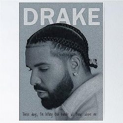 Drake Vintage Poster