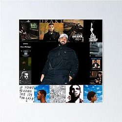 Drake Albums Poster