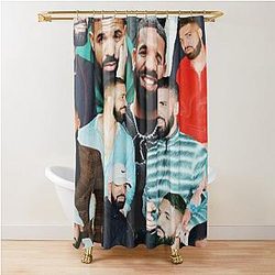 Black Shower Curtain
