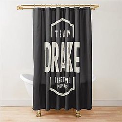 Drake Lifetime Personalized Drake Shower Curtain