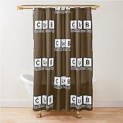 Certified Lover Boy - Drake Album Periodic Style Shower Curtain