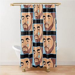 Crying Drake Shower Curtain