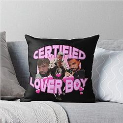 Drake BBL - Certified Lover Boy Throw Pillow