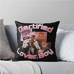 Certified Lover Boy by Drake Throw Pillow