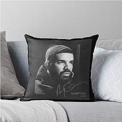 Drake Scorpion throw pillow