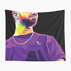 Drake Pop Art Tapestry
