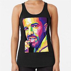 Drake Pop Art Racerback Tank