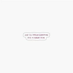 Drake - Jungle Lyrics Sticker