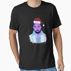 Funny Christmas Drizzy Santa Hat Essential T-Shirt