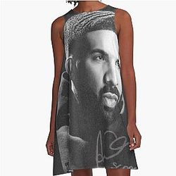Black Scorpion A-Line Dress