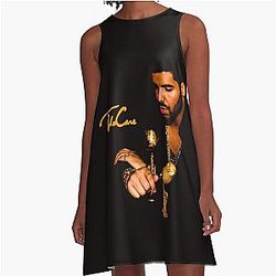 Drake Take Care Album A Line Dress