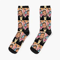 Drake Hip Hop Music Icon Design Socks