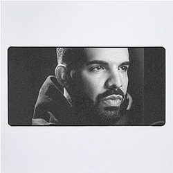 Drake Black Desk Mat