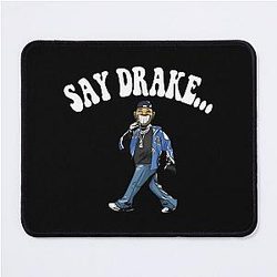 Hip Hop Drake Mouse Pad