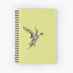 Jumping Pintail drake Notebook