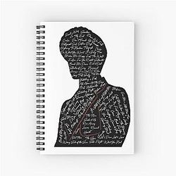 Drake Bell Silhouette Notebook