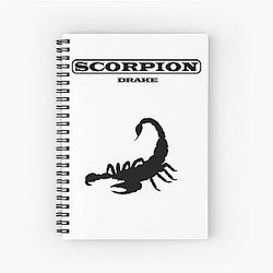 Drake - Scorpion Album Art Spiral Notebook