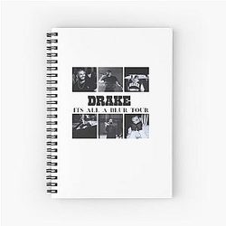 It's A Blur Tour - Drake Spiral Notebook