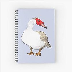 Mussoy Duck Spiral Notebook