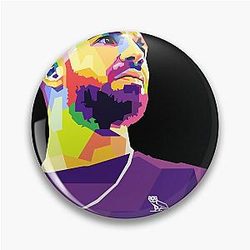 Drake Pop Art Pin
