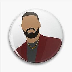 Drake Silhouette Pin