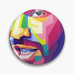 Drake Pop Art Pin