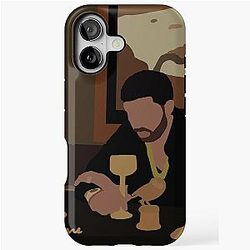 Drake Take Care Cartoon iPhone Case
