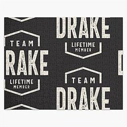 Drake Lifetime Member Personalized Name Jigsaw Puzzle