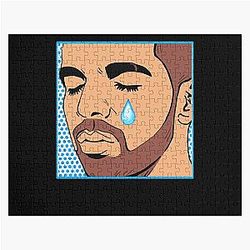 Crying Drake Cartoon Design Jigsaw Puzzle
