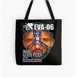 Drake Evangelion All Over Print Tote Bag