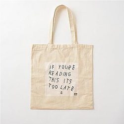 If You're Reading This, It's Too Late Drake Album Cotton Tote Bag