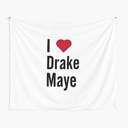 I love Drake Maye Tapestry