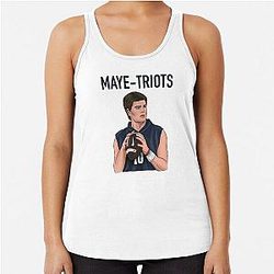 Drake Maye Patriots Football Tank Top