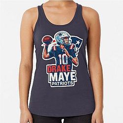 Drake Maye Racerback Tank Top