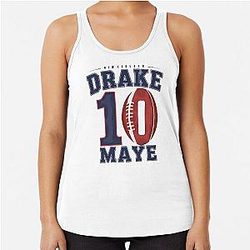 Drake Maye New England 2024 Racerback Tank Top