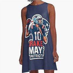 Drake Maye A Line Dress