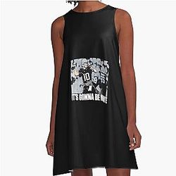 Drake Maye New England It's Gonna Be Football A-Line Dress