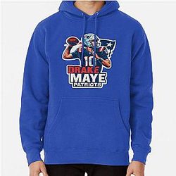 Drake Maye Pullover Hoodie