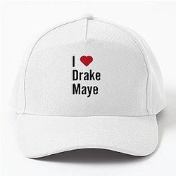 I Love Drake Maye Baseball Cap