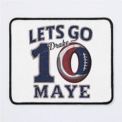 Drake Maye 10 New England 2024 Mouse Pad