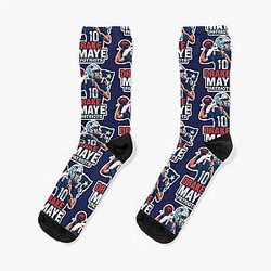 Drake Maye Socks